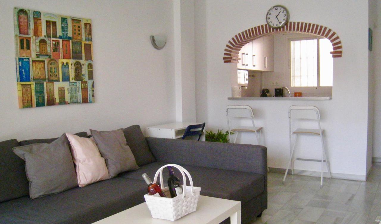 شقة Carihuela Un Dormitorio Junto Al Mar توريمولينوس المظهر الخارجي الصورة